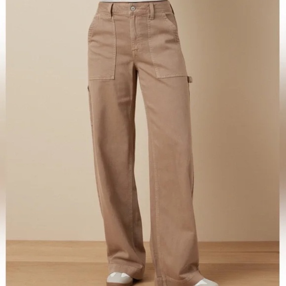 American Eagle Outfitters Pants - NWT AEO DREAMY DRAPE HIGH-WAISTED BAGGY WIDE-LEG PANTS